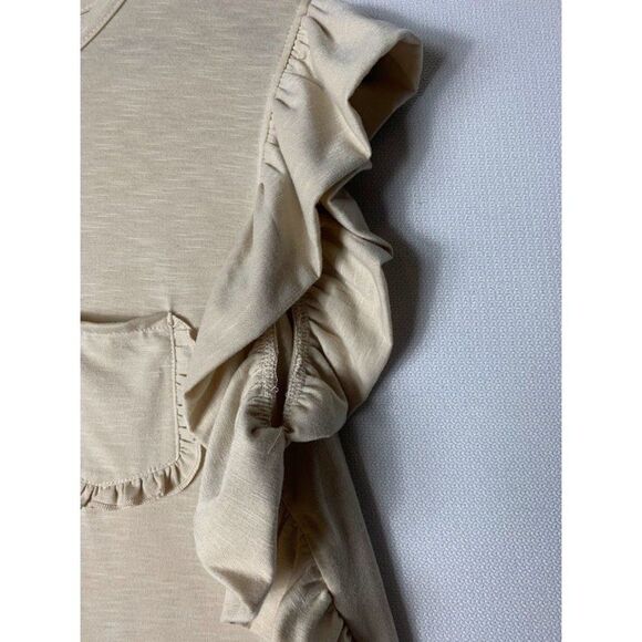 MIHOLL SLEEVELESS RUFFLED TOP WITH POCKET SIZE LARGE - Picture 3 of 6